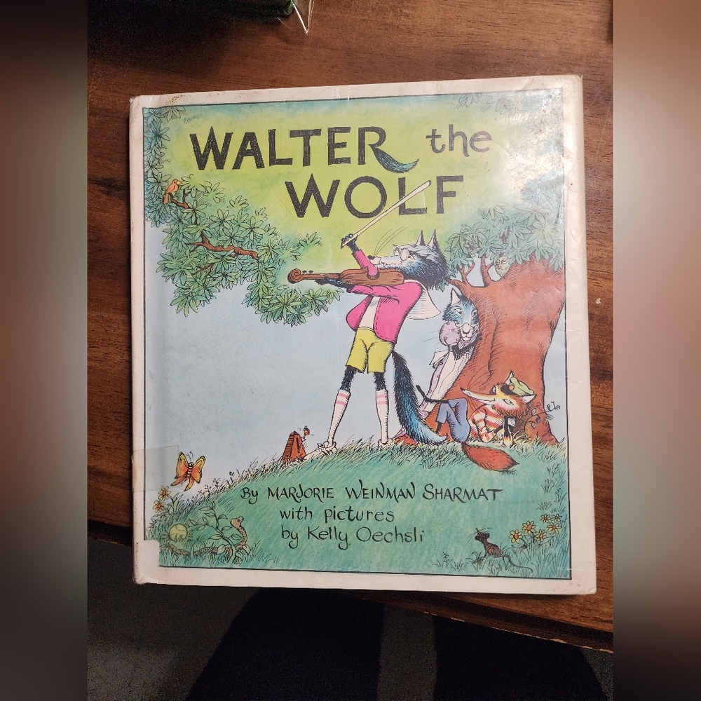 Walter the Wolf Hardback Book By Marjorie Weinman Sharmat